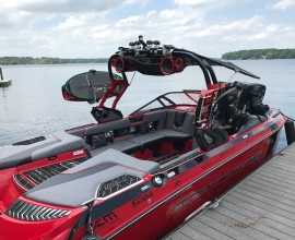 Planet Nautique: Review of the Nautique Strapless Board Rack by Deshaport Inc (Triton Racks)